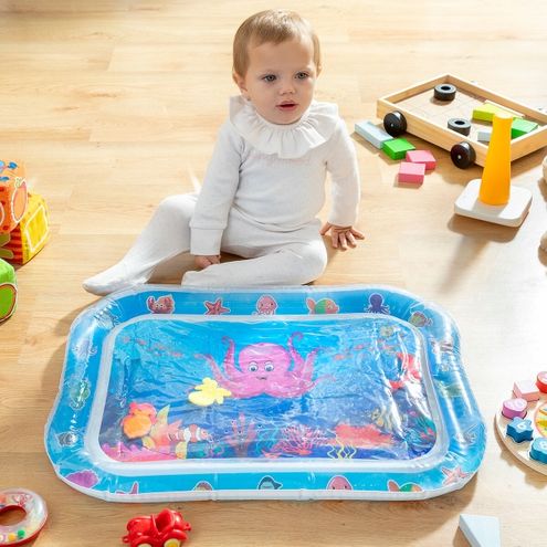Nafukovacia vodná podložka na hranie pre bábätká Wabbly InnovaGoods